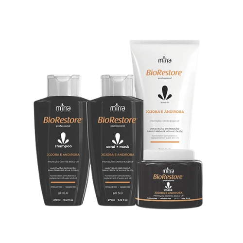 Kit de cuidado en casa Biorestore Jojoba y Andiroba