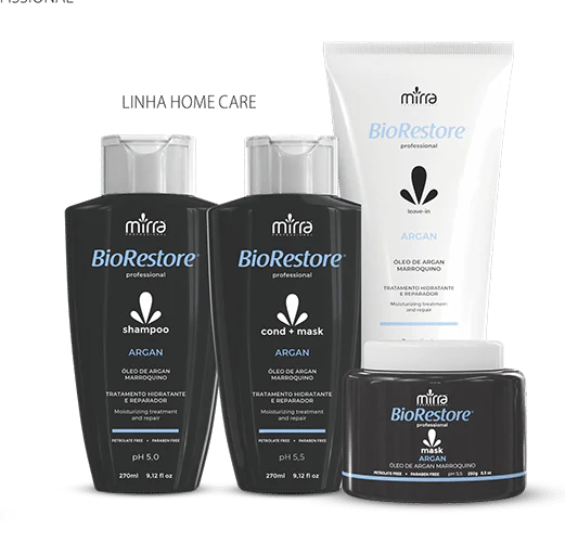 Kit de cuidado en casa Biorestore con aceite de argán