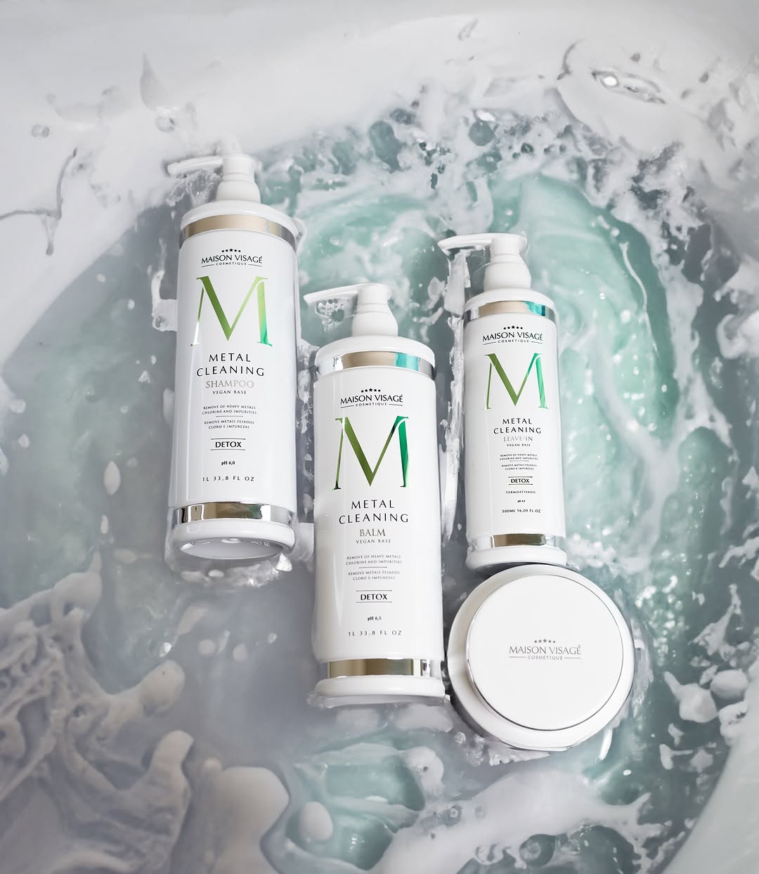 Metal Cleaning Bundle (Shampoo, Balm, Leave-in and Mask)