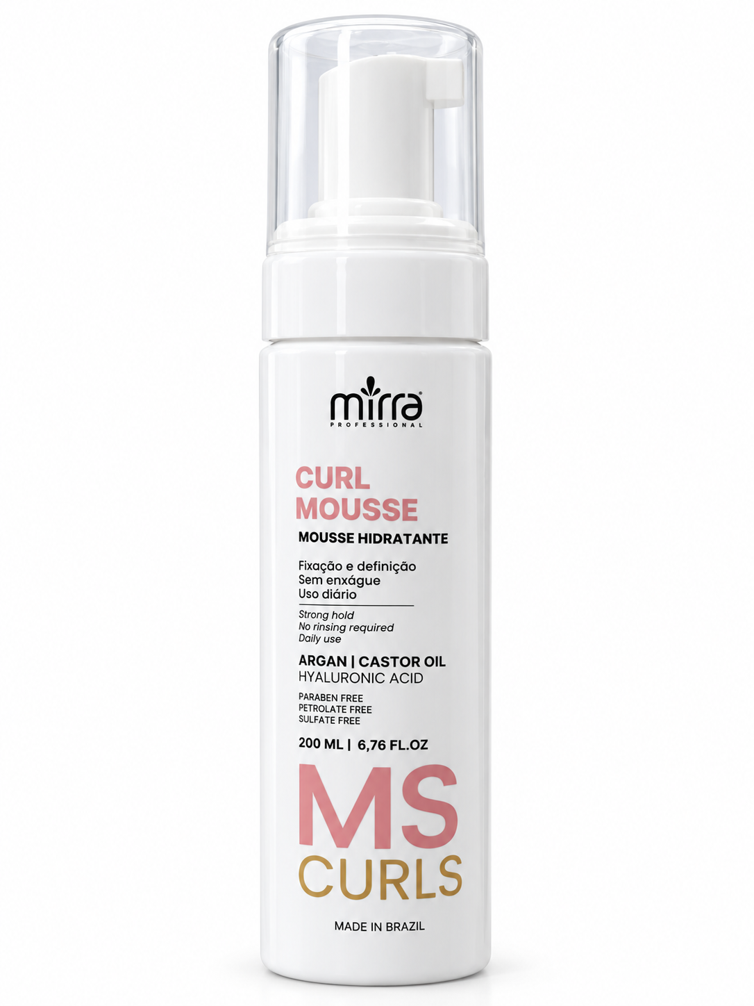 MS Curls Moisturizing Mousse - 200ml