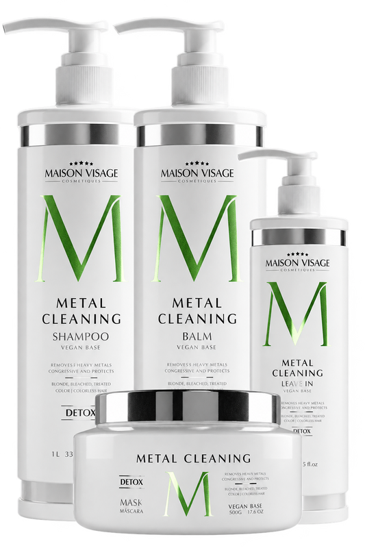 Metal Cleaning Bundle (Shampoo, Balm, Leave-in and Mask)
