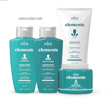 Elements Keratin & Shea Butter Home Care Kit