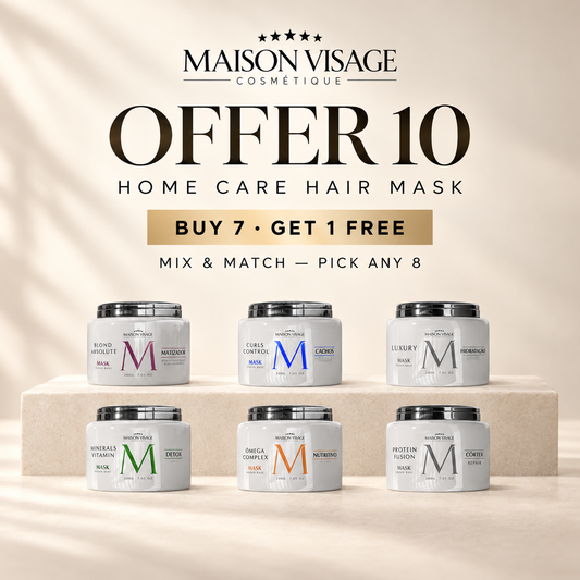 Maison Visage Offer 10 Home Care Hair Mask - Buy 7 Get 1 Free